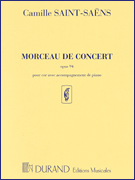 MORCEAU DE CONCERT OP 94 F HORN SOL cover